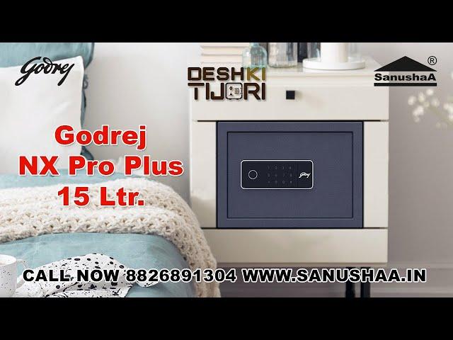 Godrej Locker Nx Pro Plus Digital + Biometric 15Ltr | Tijori #safety #security #safetyfirst #locker