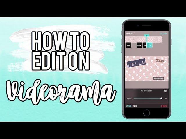 How to edit on Videorama | Tech Videos | Kayla's World