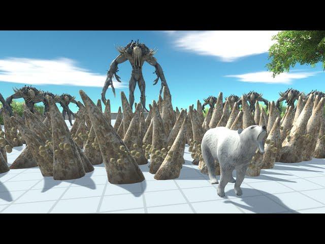 [ Dangerous Forest ] Run Away from SCOURGE - Animal Revolt Battle Simulator