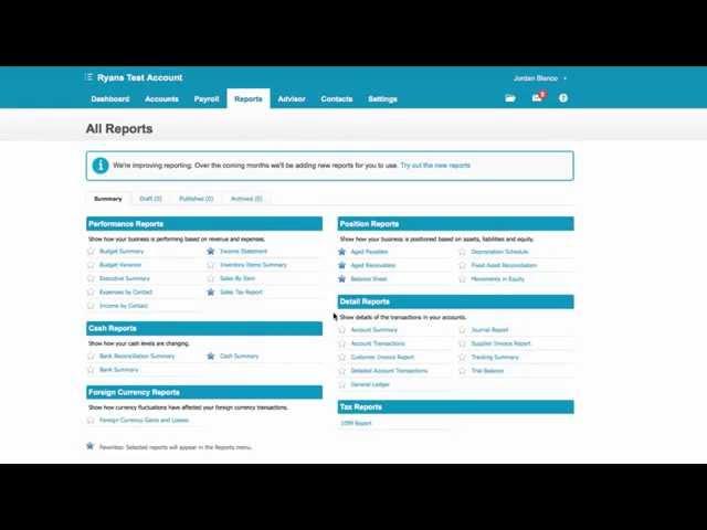 E-File: How to upload your tax data using Xero