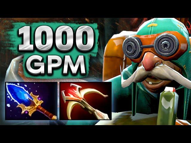 Миракл 1000 Гпм на Гиро, легендарная игра! - Miracle Gyrocopter 7.37 DOTA 2