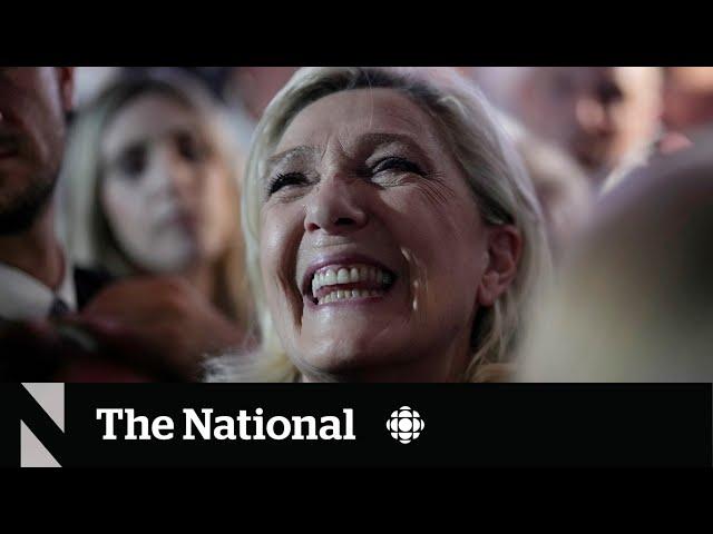 France’s far right takes lead in 1st round of parliamentary elections