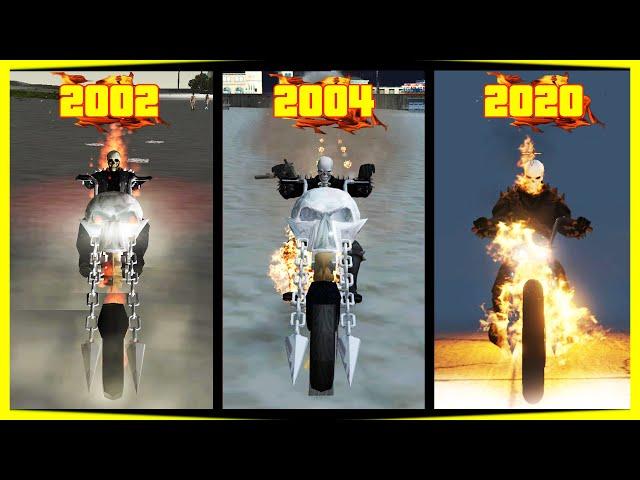 Evolution of "Ghost Rider" in GTA games! (2002 - 2020)