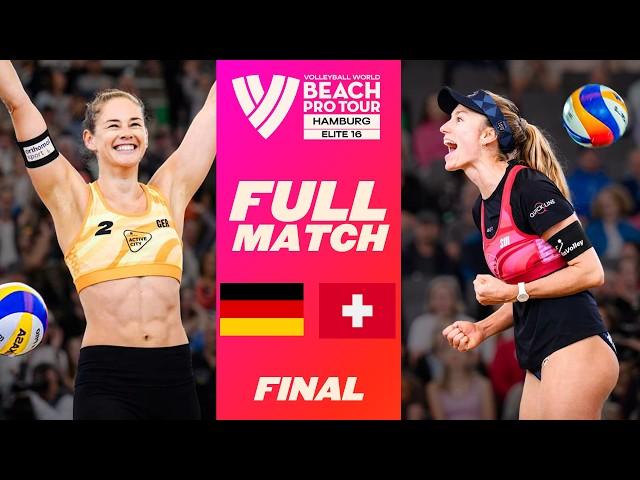 Gold Match  - Müller/Tillman  vs. Hüberli/Brunner  | Hamburg 2024 - Full Match | Beach Pro Tour