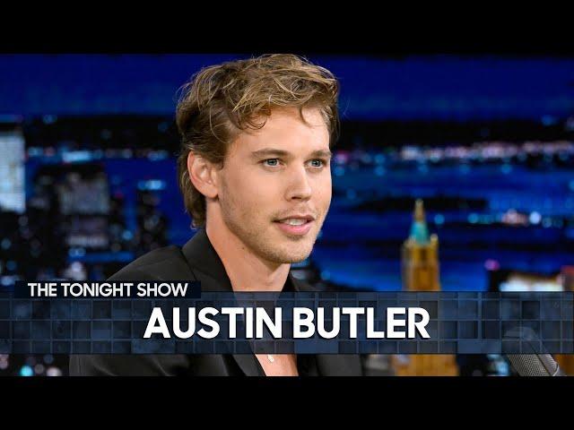 Austin Butler Shows Off His Elvis Impressions and Teaches Jimmy an Iconic Dance Move (Extended)