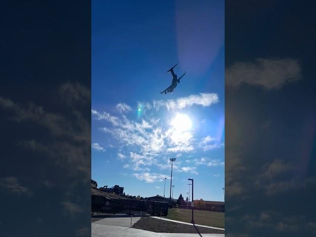 C-17 Low Pass over Embry-Riddle Prescott#shorts