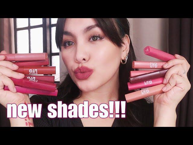 EB MATTE LTD LIQUID LIPSTICK! | Superstay Dupe! | Miss Bea