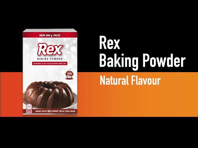 Rex Baking Powder I Vedant Food Solutions