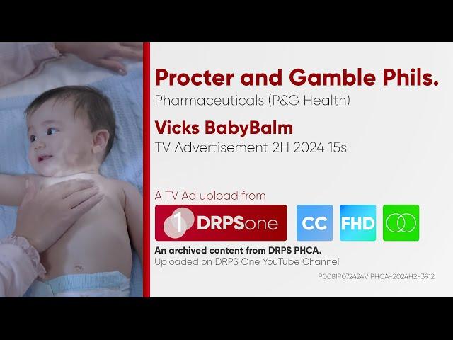 Vicks BabyBalm TV Ad 2H 2024 15s (Philippines) [CC/HD/ST]