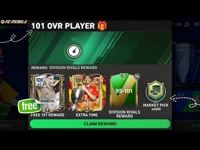 DO THIS NOW!! FC MOBILE IS GIVING 101 OVR  DIVISION RIVALS REWARD TO EVERYONE