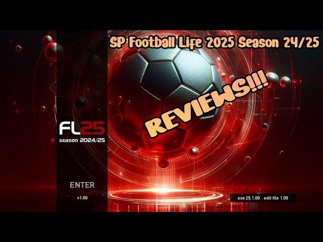 SP Football Life 2025 V1 Season 24/25 - Reviews!!! - How to Instalation FL25