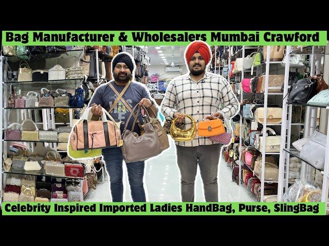 Bag Wholesale Market Mumbai Ladies Imported Bags Wholesalers in Celebrity Inspired Handbag SlingBag