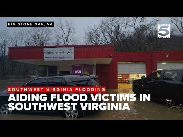 Man aids flood victims despite own business devastation in Southwest Virginia