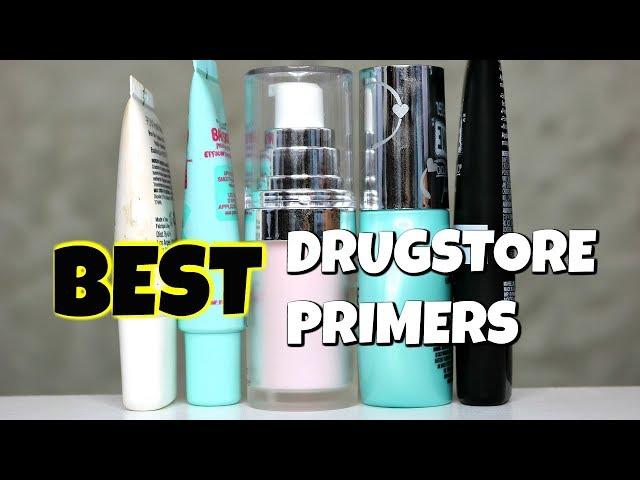 THE BEST DRUGSTORE PRIMERS!! (Top 5) | Drugstore Series