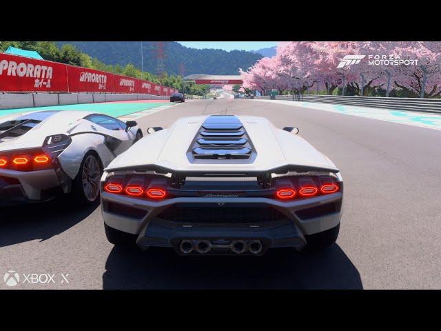 Forza Motorsport Update 18: Lamborghini Countach LPI 800-4 - Hakone GP Circuit (Japan) [4K.XSX]