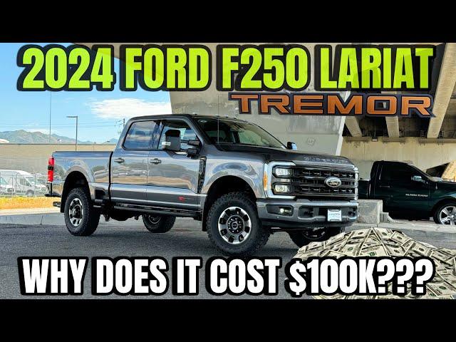 Most Expensive 2024 Ford F250 Lariat Tremor EVER! Dealer May Be Stuck With This One...