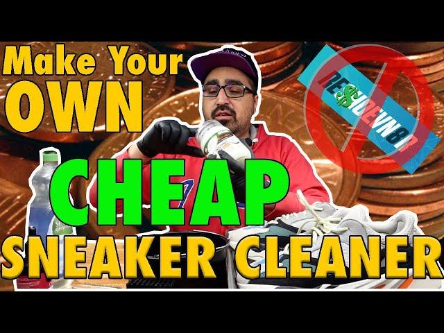 Make your own CHEAP SNEAKER CLEANER | DIY SHOE CLEANING | STOP OVERPAYING FOR SOAP! | 2020