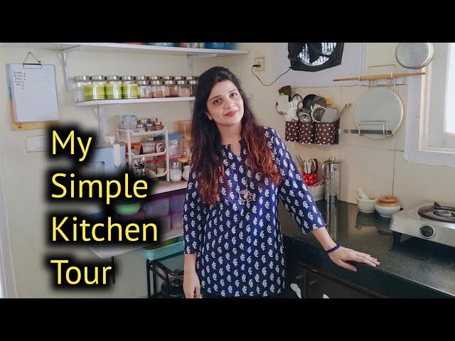 My Kitchen Tour (in Hindi) | HOW TO ORGANIZE SMALL KITCHEN | Kitchen Organization Ideas 2024