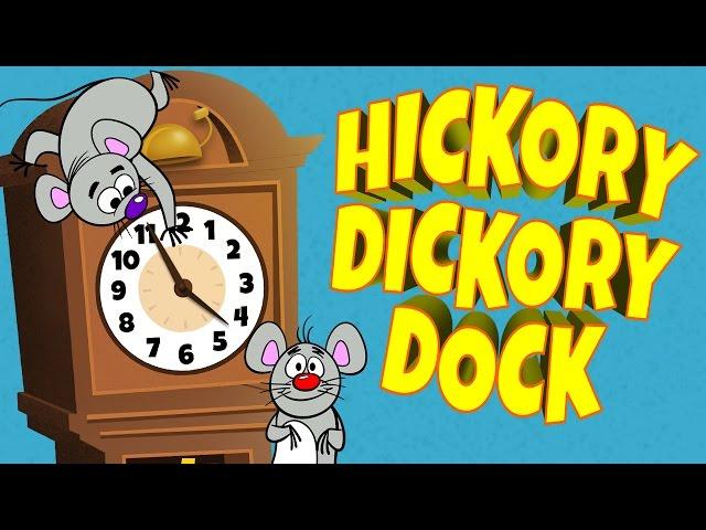 Hickory Dickory Dock  Popular Nursery Rhymes with Lyrics  Kids Songs by The Learning Station