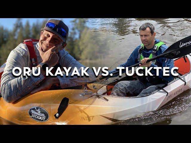 Oru Kayak Inlet vs Tucktec | Battle of the Folding Kayaks!