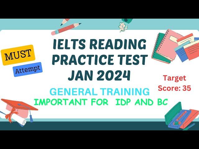 ielts reading practice test with answers | 9 january 2024