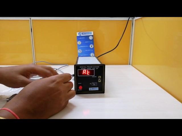 Digital Pirani Gauge with Set Point Control | Instrukart