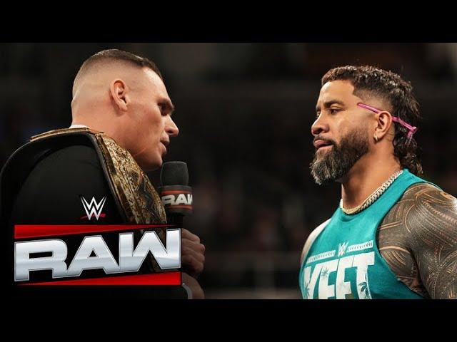 Jey Uso wants Gunther’s title at Saturday Night’s Main Event: Raw highlights, Jan. 13, 2025