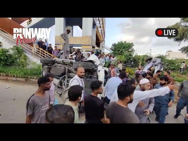 Woman Driver Kills Two in High-Speed Rampage on Karsaz Road, Karachi | Runway Pakistan