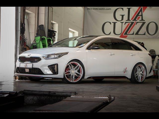 Project  JMS / Giacuzzo/ Corspeed /Eibach Kia Proceed GT Felgen Kharma, Fahrwerk, Bodykit.