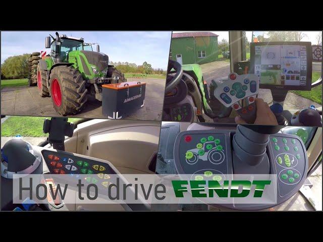 How to drive: Fendt Vario 936  S4 | Erklärung | Bedienung & Lenksystem