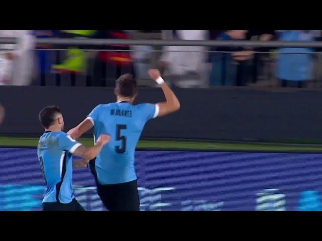  GOL DE MANUEL UGARTE | Uruguay 3-2 Colombia | #SAWCQ