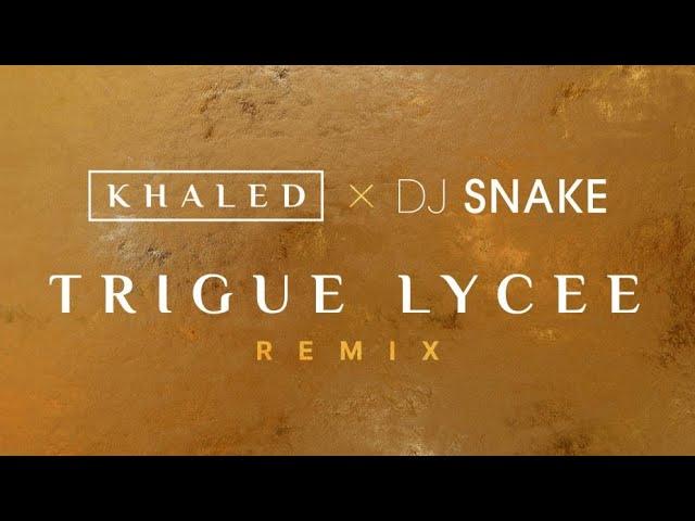 Khaled x Dj Snake - Trigue Lycee Remix (Official Visualizer)