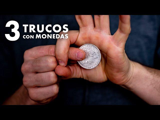 3 TRUCOS VISUALES y FÁCILES con MONEDAS | Julio Ribera