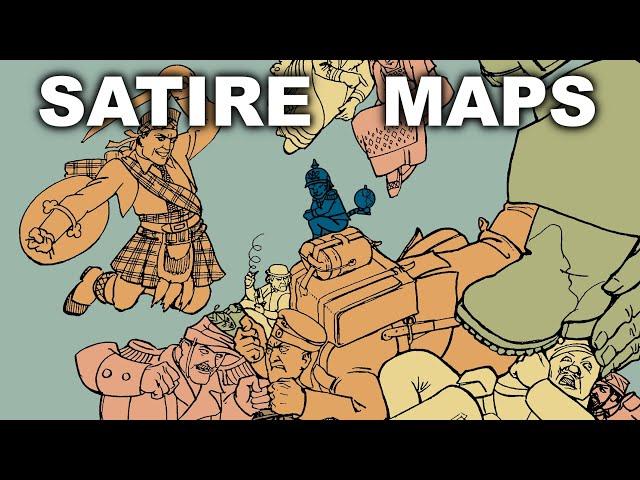 The Amazing Art of Satire Maps