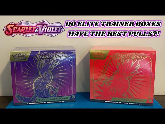 Are SCARLET & VIOLET Elite Trainer Boxes THE BEST PRODUCT to open from this NEW Pokemon Set?!