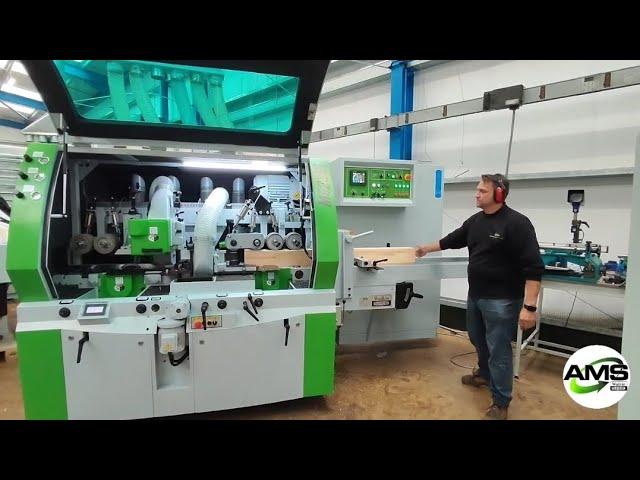 Planing and Moulding Timber with our Easy Set Planer Moulder - Wadkin Bursgreen