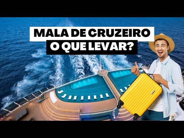 MALA PARA CRUZEIRO - O QUE VESTIR NO NAVIO? | ARRUMANDO A MALA E DICAS DE FESTAS