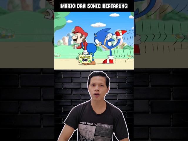 KETIKA MARIO DAN SONIC 1 UNIVERSE !! #storytelling #games