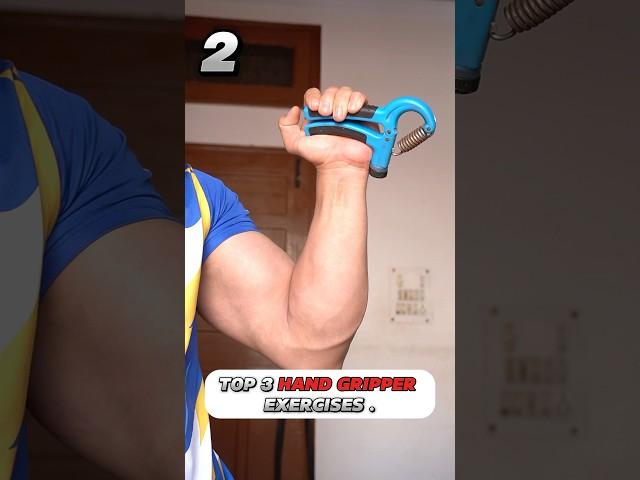TOP 3 HAND GRIPPER EXERCISES  #motivation #armswresling #bodybuildingmotivation