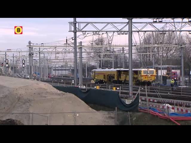 Nieuwe spoorbrug station Den Bosch in gebruik genomen