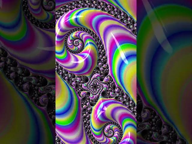 #psyart #trippyart #hypnotic Pastel Fractal Vibes: Psychedelic Techno Journey