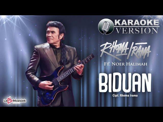 Rhoma Irama Ft. Noer Halimah - Biduan (Official Karaoke Video)