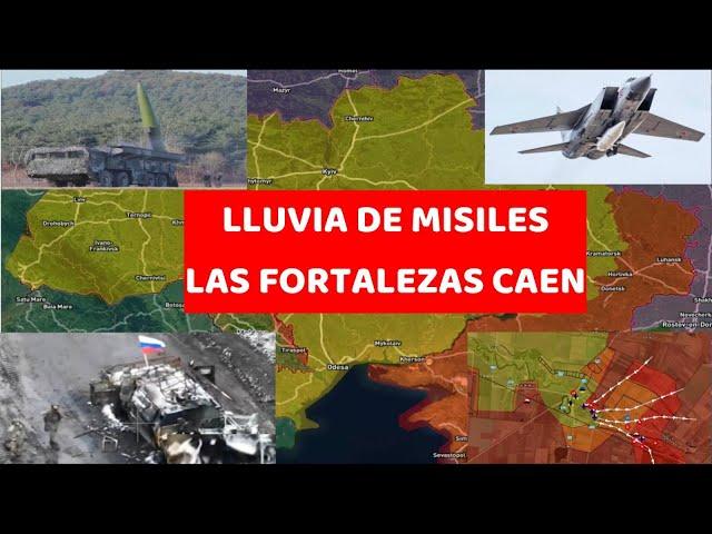 CAEN Las Fortalezas al Sur de Donetsk.Los Misiles Rusos Desatan el Desastre Energético en Ucrania