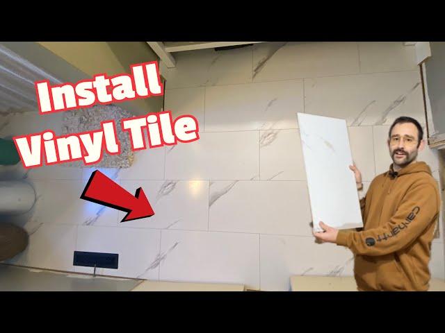 Don’t waste money on real tile - install LifeProof Vinyl Tile