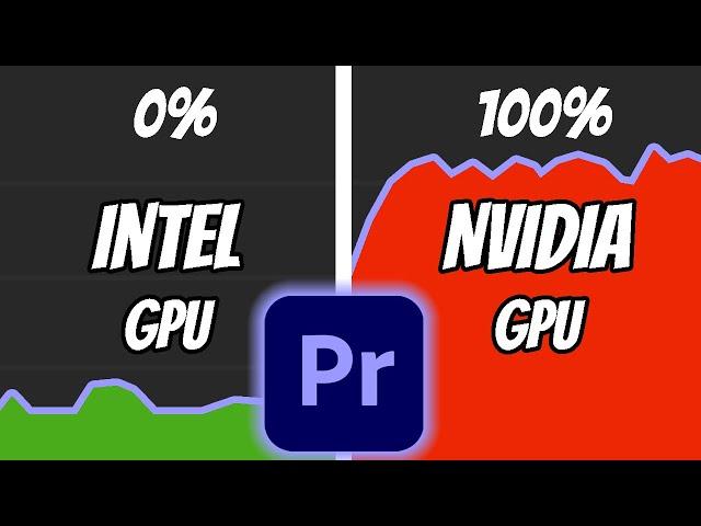 Premiere Pro Not Using Dedicated Graphics Card FIX  | Premiere Pro Not Using Graphics Card 