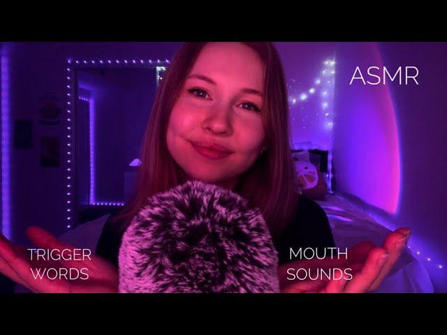 ASMR~1+ HR Clicky Trigger Words, Dry Mouth Sounds, and Inaudible Whispers (Trym's CV)