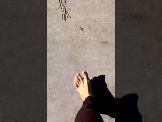 Barefoot Walking in Spring ! ** A Stronger Connection  to  Nature **