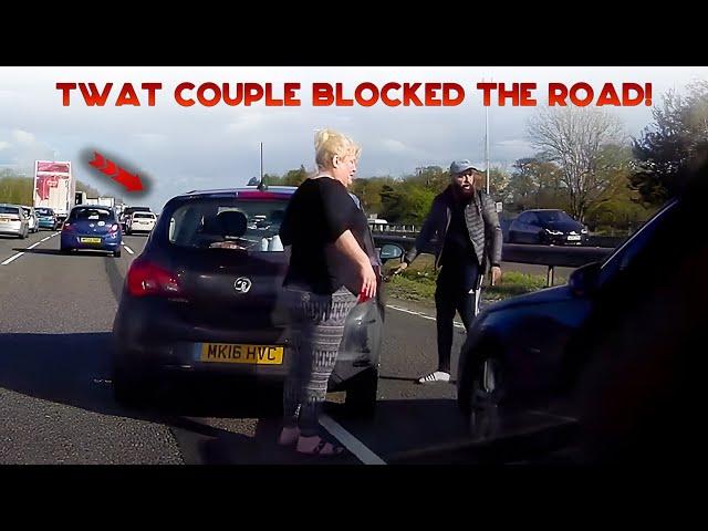 UNBELIEVABLE UK DASH CAMERAS | HGV Gets Hit By BMW, STOPS In The Middle Of Motorway, Shocking Rage!