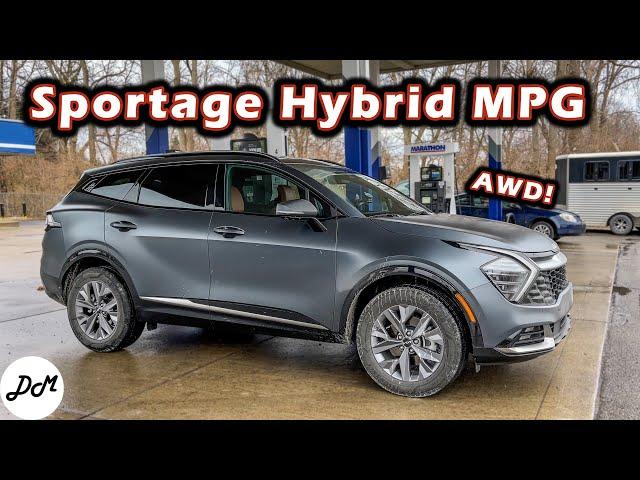 2023 Kia Sportage Hybrid – MPG Test | Real-world Highway Fuel Economy