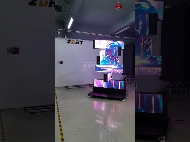 Rotating LED Screen #ledscreenfactory #led #ledscreenpanel#leddisplay#led #ledscreen#ledpanel#ledtv